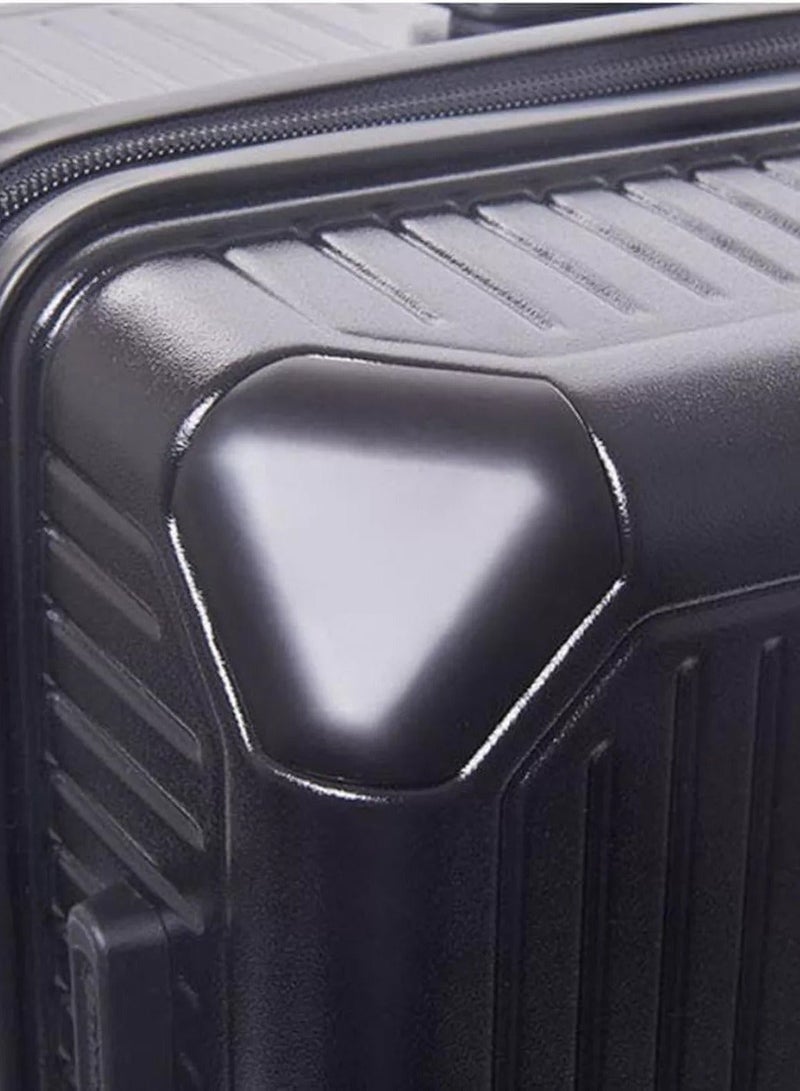 Echolac Shogun 79 Cm 4-Double Wheeled Hardside Non-Expandable Check-In Luggage Trolley Case - Black - Image 5